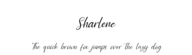 Sharlene by Kong Font — Script Handwritten Font — thumbnail 1