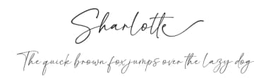 Sharlotte by MJB Letters — Script Handwritten Font — thumbnail 1