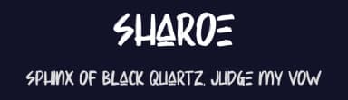 Sharoe by Nirmana Visual — Script Handwritten Font — thumbnail 2