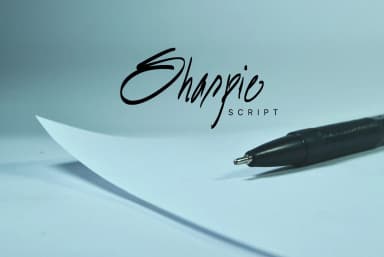 Sharpie Font by Marcelo Inez — Script Handwritten Font — thumbnail 1