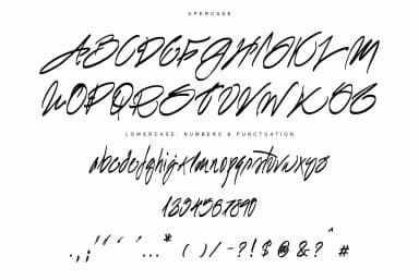 Sharpie Font by Marcelo Inez — Script Handwritten Font — thumbnail 2