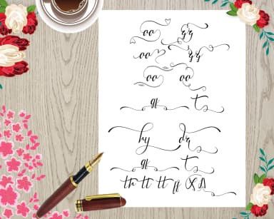 Shawdgeti Font by art design — Script Handwritten Font — thumbnail 6