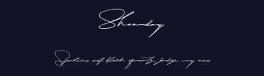 Sheanday by Mozyen Studio — Script Handwritten Font — thumbnail 2