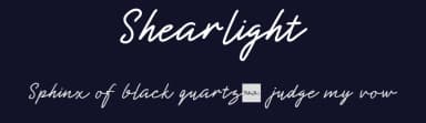 Shearlight by Patria Ari Typestudio — Script Handwritten Font — thumbnail 2