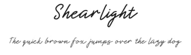 Shearlight by Patria Ari Typestudio — Script Handwritten Font — thumbnail 1