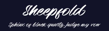 Sheepfold by Letterara — Script Handwritten Font — thumbnail 2