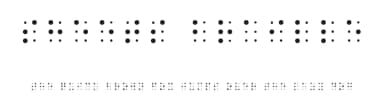 Sheets Braille by Doug Sheets — Dingbats Font — thumbnail 1