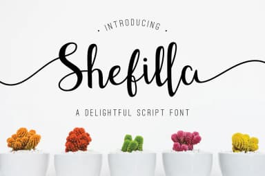 Shefilla Font by Dharmas Studio — Script Handwritten Font — thumbnail 1