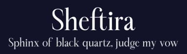 Sheftira by Letterena Studios — Serif Font — thumbnail 2