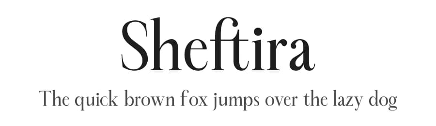 Sheftira by Letterena Studios — Serif Font