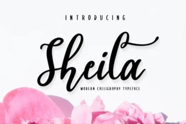 Sheila Script Font by fanastudio — Script Handwritten Font — thumbnail 1
