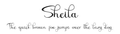Sheila by Andrean Prabowo — Script Handwritten Font — thumbnail 1