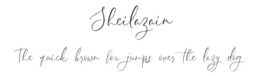 Sheilazain by Typia Nesia — Script Handwritten Font — thumbnail 1