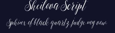Sheilova Script by Zulfan Iskandar — Script Handwritten Font — thumbnail 2