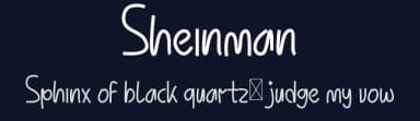 Sheinman by Edric Studio — Script Handwritten Font — thumbnail 2