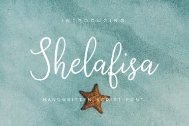 Shelafisa Font by Typia Nesia — Script Handwritten Font — thumbnail 1