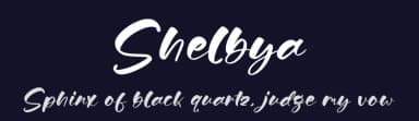 Shelbya by Letterena Studios — Script Handwritten Font — thumbnail 2