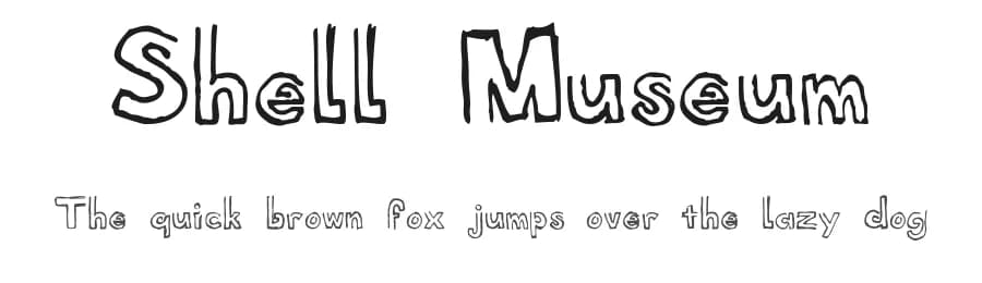 Shell Museum by Nick Cunha — Script Handwritten Font