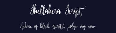 Shellahera Script by Ryan Prasetya — Script Handwritten Font — thumbnail 2