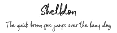 Shelldon by Azcreative Studio — Script Handwritten Font — thumbnail 1