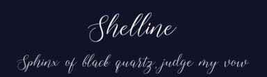Shelline by Almarkhatype — Script Handwritten Font — thumbnail 2