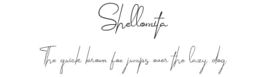 Shellomita by Blue Studio09 — Script Handwritten Font — thumbnail 1