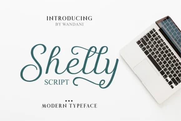 Shelly Script Font by Beautypes — Script Handwritten Font