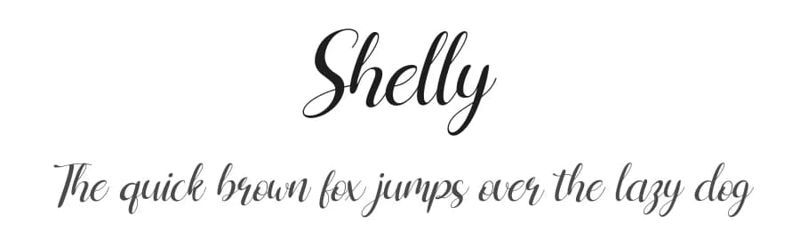 Shelly by Letterena Studios — Script Handwritten Font