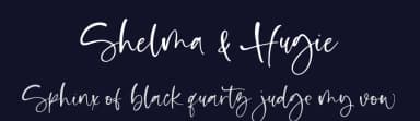 Shelma & Hugie by Sronstudio — Script Handwritten Font — thumbnail 2