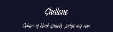 Sheltone by Pen Culture — Script Handwritten Font — thumbnail 2