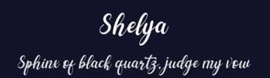 Shelya by Letterena Studios — Script Handwritten Font — thumbnail 2