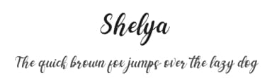 Shelya by Letterena Studios — Script Handwritten Font — thumbnail 1