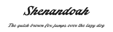 Shenandoah by Måns Grebäck — Script Handwritten Font — thumbnail 1