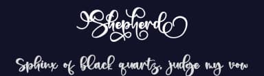 Shepherd by Letterara — Script Handwritten Font — thumbnail 2