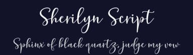 Sherilyn Script by Zane Studio — Script Handwritten Font — thumbnail 2