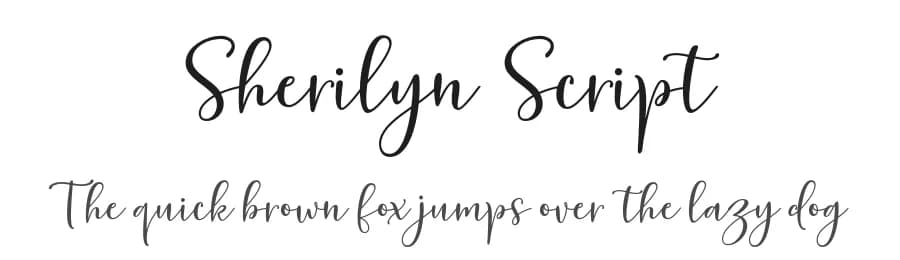 Sherilyn Script by Zane Studio — Script Handwritten Font