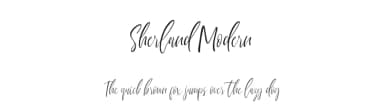 Sherland Modern by Emtheen Studio — Script Handwritten Font — thumbnail 1