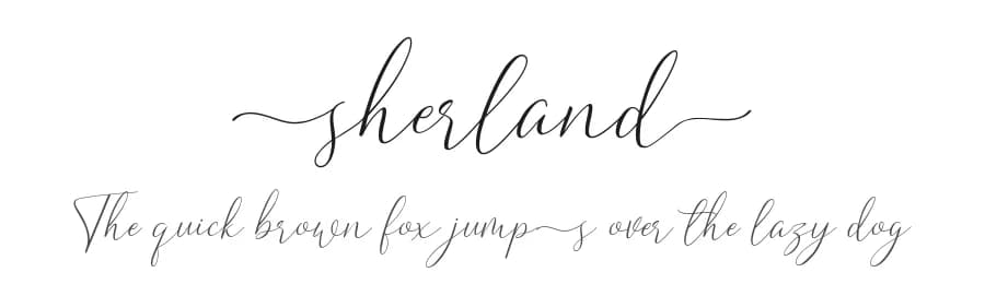 Sherland by Heinzel Std — Script Handwritten Font