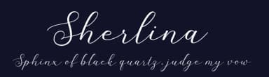 Sherlina by Hendra Pratama — Script Handwritten Font — thumbnail 2
