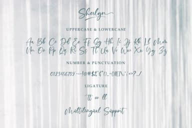 Sherlyn Font by R. Studio — Script Handwritten Font — thumbnail 7