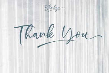 Sherlyn Font by R. Studio — Script Handwritten Font — thumbnail 9