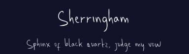 Sherringham by Ahgo Studio — Script Handwritten Font — thumbnail 2