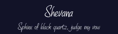 Shevana by Nico Muslib — Script Handwritten Font — thumbnail 2