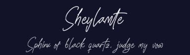 Sheylamte by Letterena Studios — Script Handwritten Font — thumbnail 2
