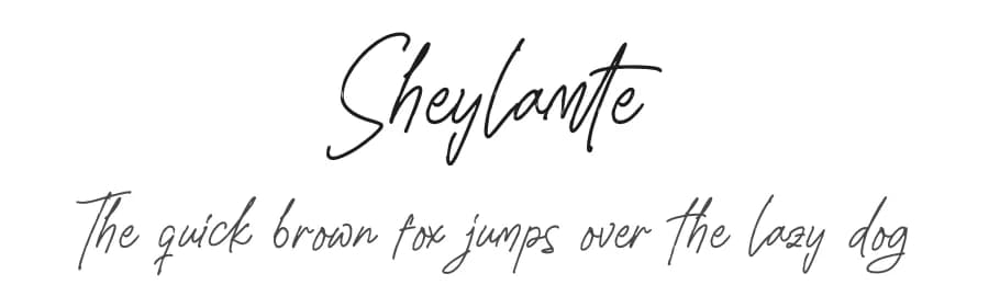 Sheylamte by Letterena Studios — Script Handwritten Font