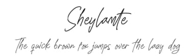 Sheylamte by Letterena Studios — Script Handwritten Font — thumbnail 1