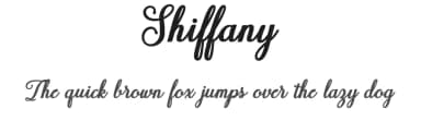 Shiffany by Attract Studio — Script Handwritten Font — thumbnail 1