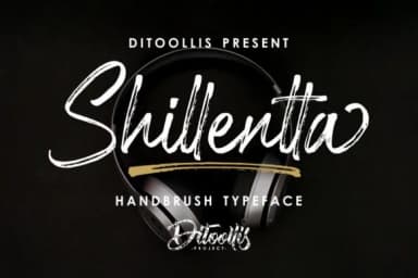 Shillentta Font by Ditoollis Project — Script Handwritten Font — thumbnail 1