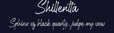 Shillentta by Ditoollis Project — Script Handwritten Font — thumbnail 2