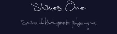 Shimes One by Måns Grebäck — Script Handwritten Font — thumbnail 2